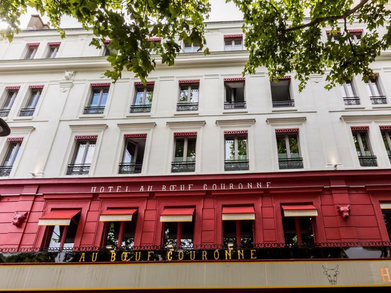 Restaurant Au Boeuf Couronné Hotel Paris